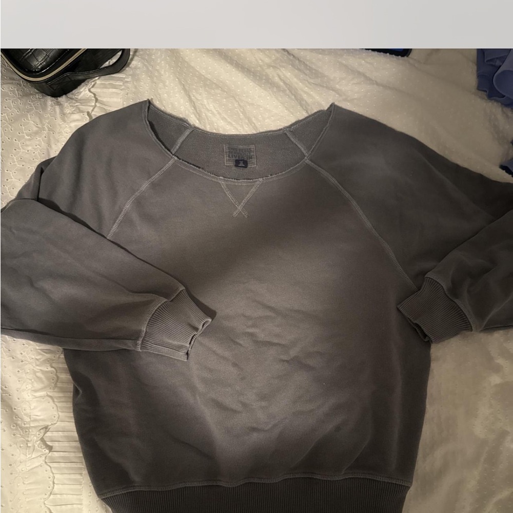 American Eagle By Payless women’s Charcoal Crewneck Sweater